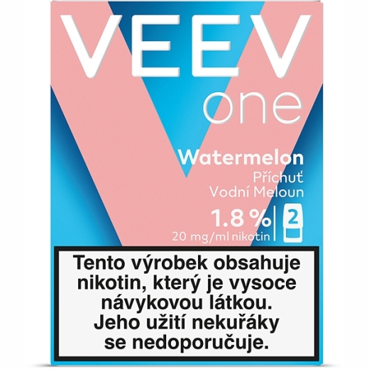 Veev One Pod 20mg Watermelon (5 Pack je 2 Pods) - 1