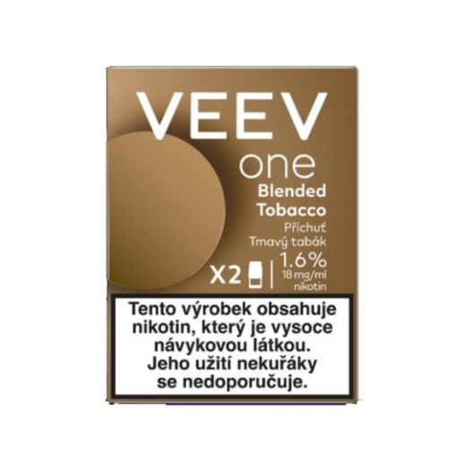 Veev One Pod 20mg Blended Tobacco (5 Pack je 2 Pods) CC - 1