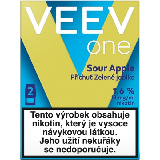 Veev One Pod Sour Apple (5 Pack je 2 Pods) - 1