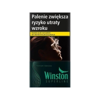 Winston Black Green Superslims (10 x 20er Stange)